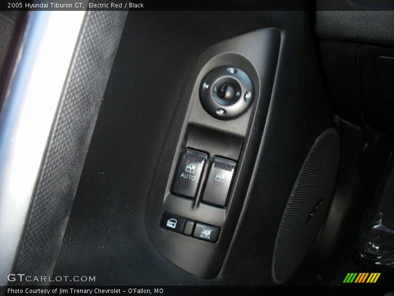 Electric Red / Black 2005 Hyundai Tiburon GT