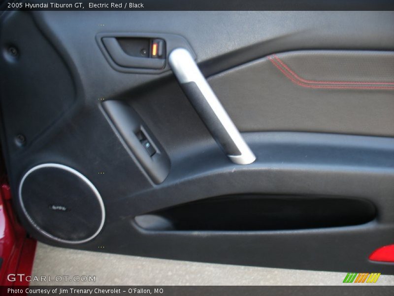 Electric Red / Black 2005 Hyundai Tiburon GT