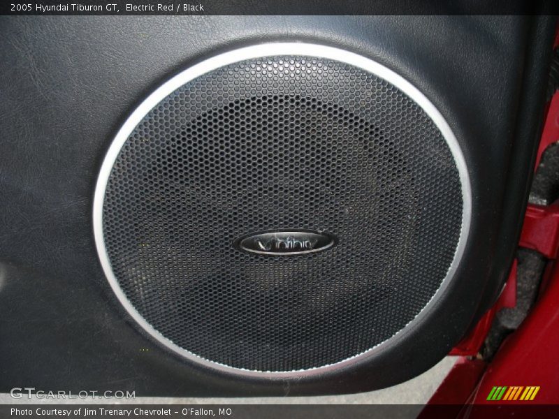 Electric Red / Black 2005 Hyundai Tiburon GT