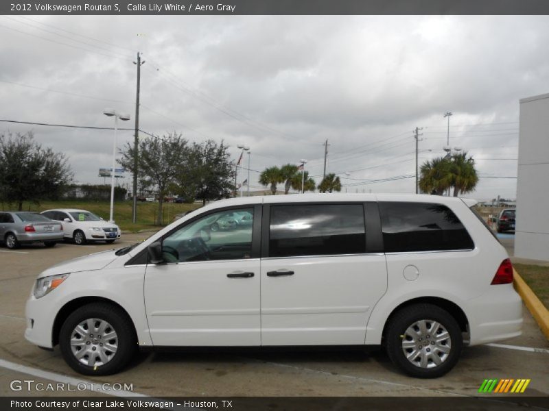  2012 Routan S Calla Lily White