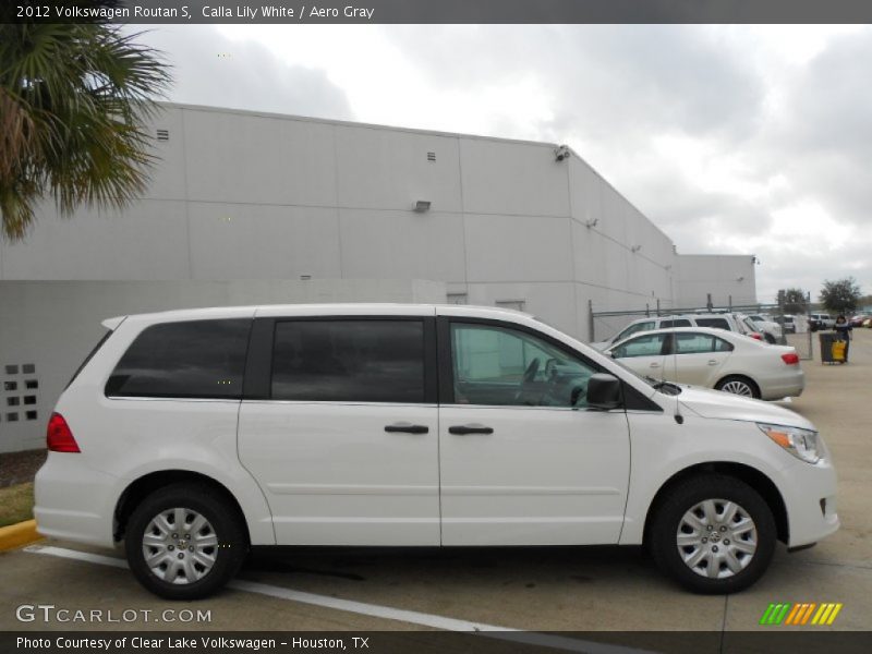 Calla Lily White / Aero Gray 2012 Volkswagen Routan S