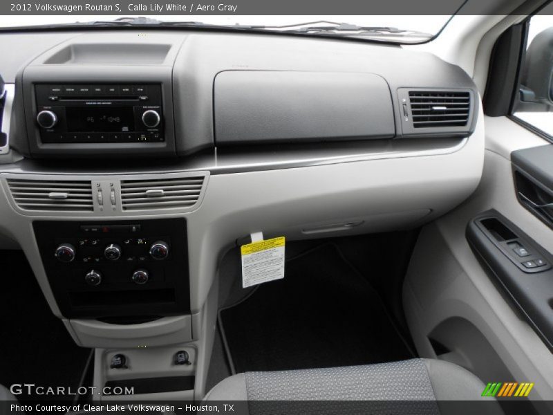 Calla Lily White / Aero Gray 2012 Volkswagen Routan S