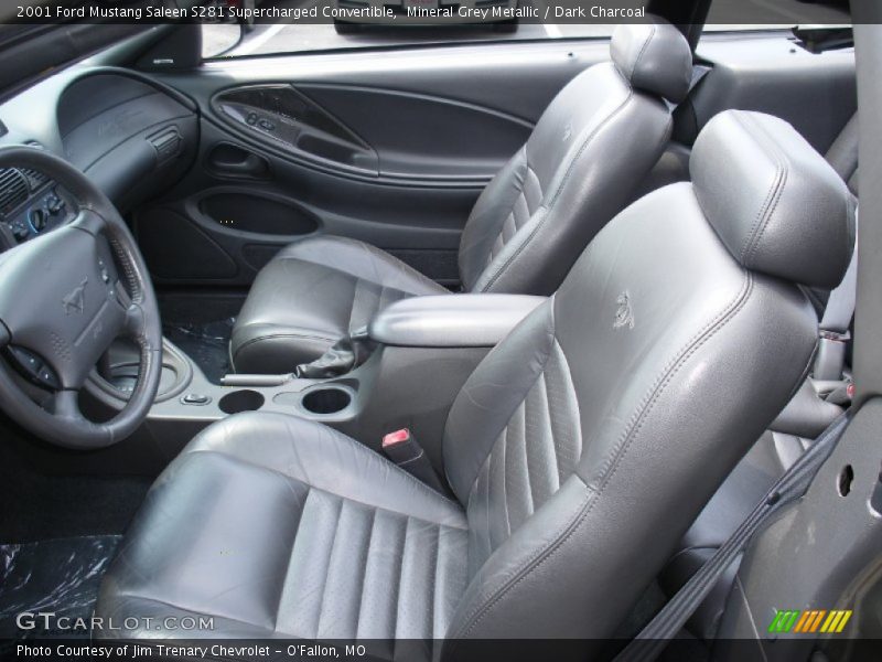  2001 Mustang Saleen S281 Supercharged Convertible Dark Charcoal Interior