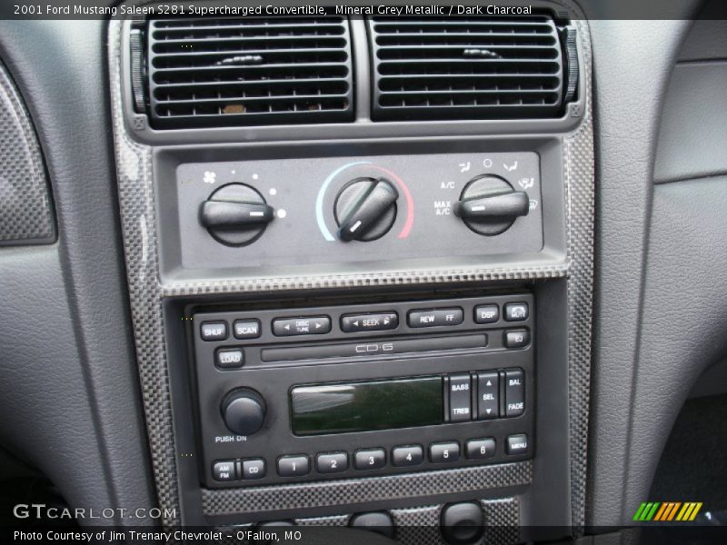 Mineral Grey Metallic / Dark Charcoal 2001 Ford Mustang Saleen S281 Supercharged Convertible