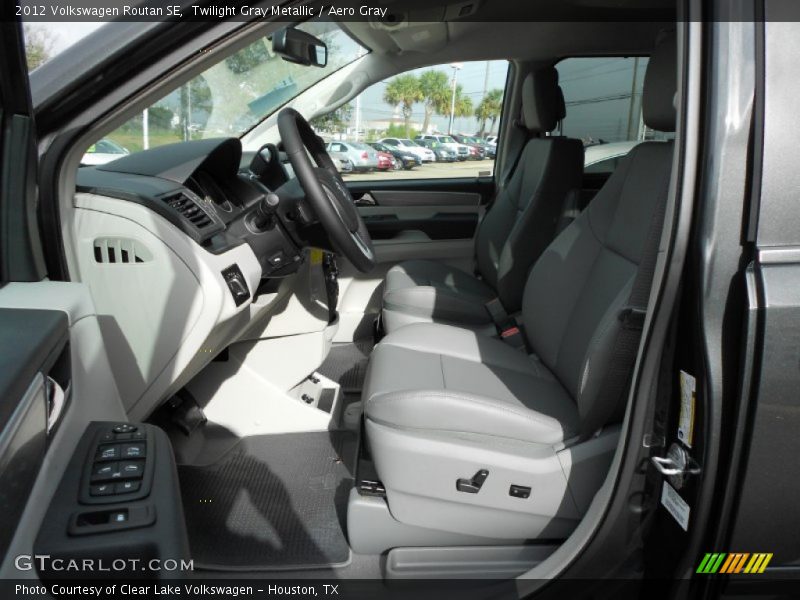 Twilight Gray Metallic / Aero Gray 2012 Volkswagen Routan SE