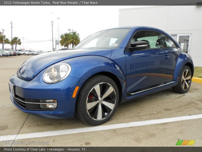 Front 3/4 View of 2012 Beetle Turbo