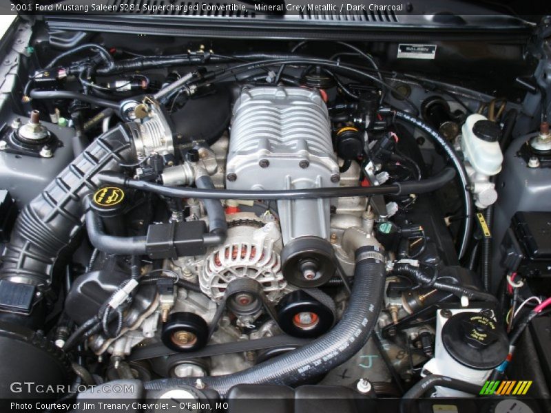 Saleen S281 Supercharged Engine - 2001 Ford Mustang Saleen S281 Supercharged Convertible