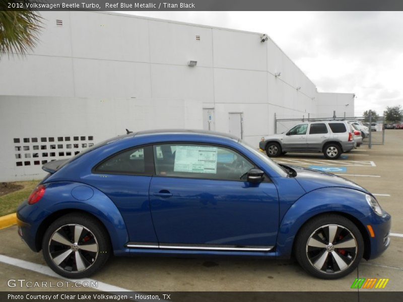  2012 Beetle Turbo Reef Blue Metallic