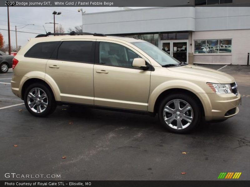 White Gold / Pastel Pebble Beige 2010 Dodge Journey SXT