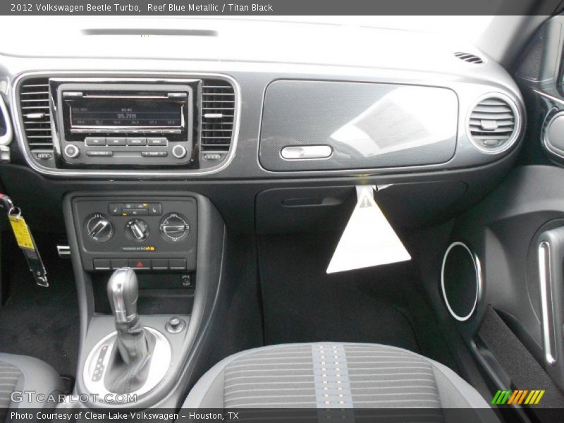 Reef Blue Metallic / Titan Black 2012 Volkswagen Beetle Turbo