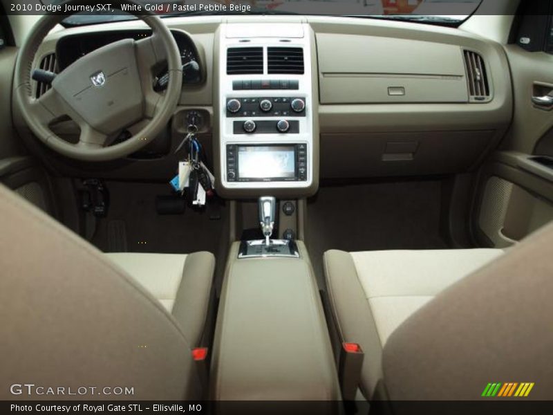 White Gold / Pastel Pebble Beige 2010 Dodge Journey SXT