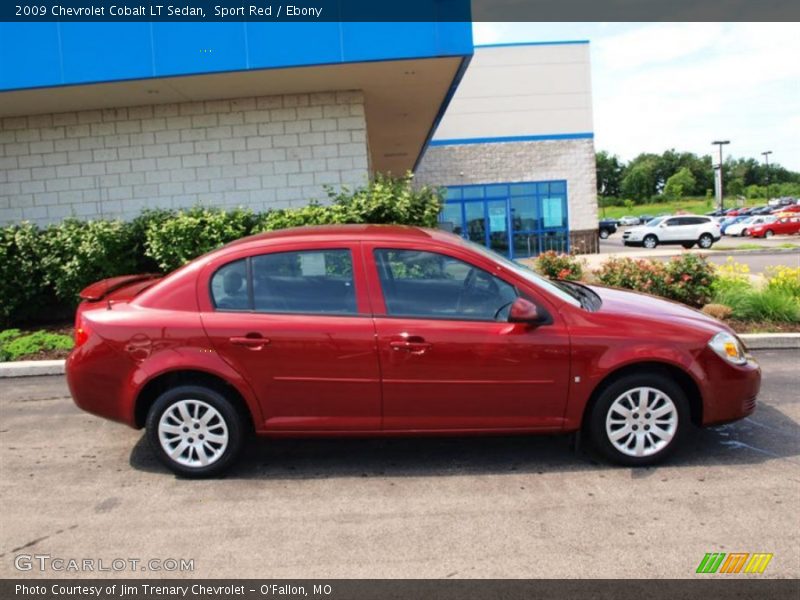 Sport Red / Ebony 2009 Chevrolet Cobalt LT Sedan