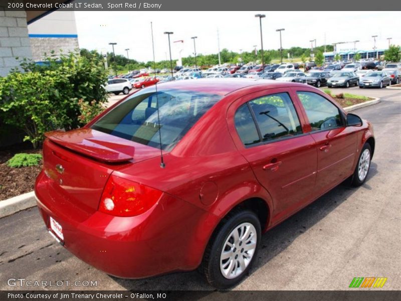 Sport Red / Ebony 2009 Chevrolet Cobalt LT Sedan