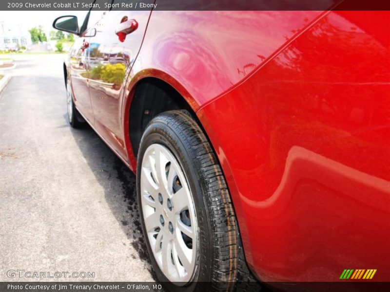 Sport Red / Ebony 2009 Chevrolet Cobalt LT Sedan