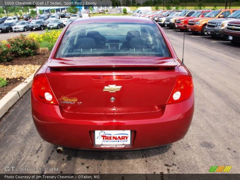 Sport Red / Ebony 2009 Chevrolet Cobalt LT Sedan