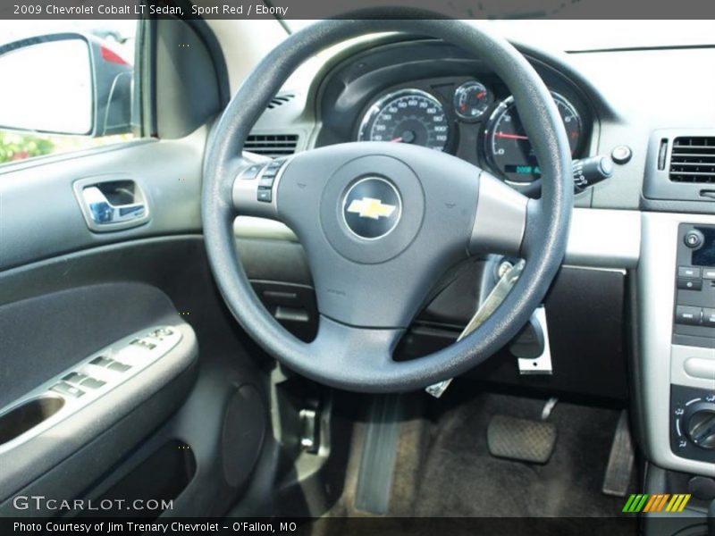 Sport Red / Ebony 2009 Chevrolet Cobalt LT Sedan