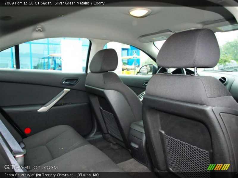 Silver Green Metallic / Ebony 2009 Pontiac G6 GT Sedan