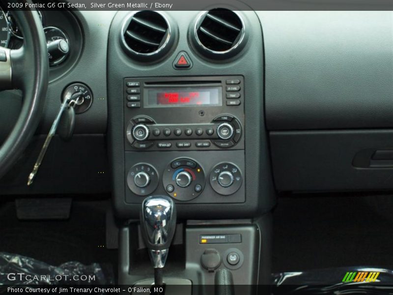 Silver Green Metallic / Ebony 2009 Pontiac G6 GT Sedan