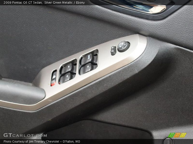 Silver Green Metallic / Ebony 2009 Pontiac G6 GT Sedan