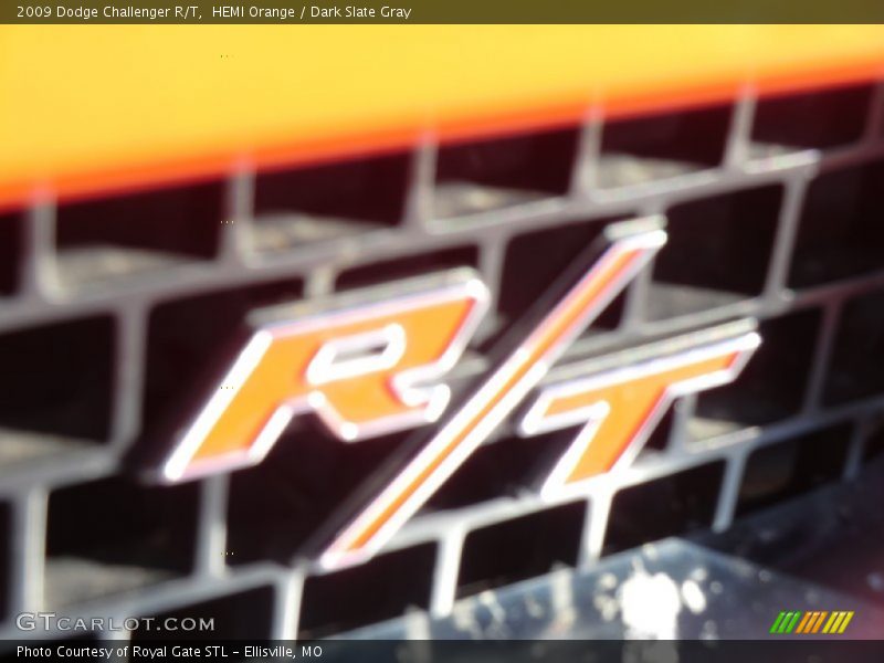 HEMI Orange / Dark Slate Gray 2009 Dodge Challenger R/T