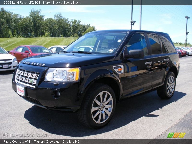 Narvik Black / Ebony Black 2008 Land Rover LR2 HSE