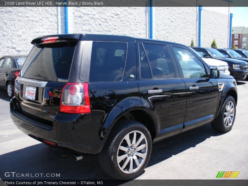 Narvik Black / Ebony Black 2008 Land Rover LR2 HSE