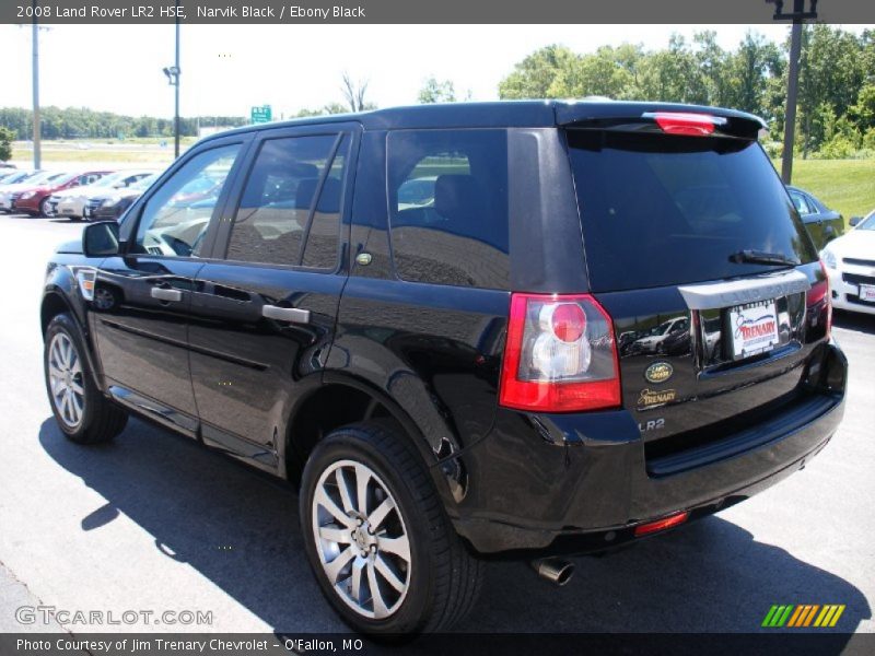 Narvik Black / Ebony Black 2008 Land Rover LR2 HSE