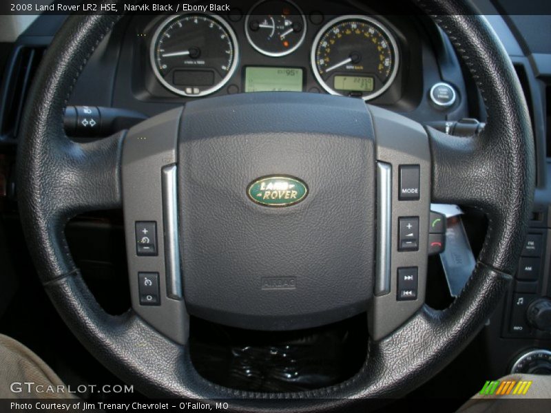 Narvik Black / Ebony Black 2008 Land Rover LR2 HSE