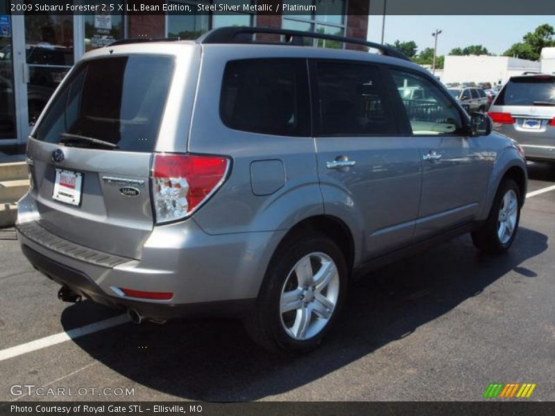 Steel Silver Metallic / Platinum 2009 Subaru Forester 2.5 X L.L.Bean Edition