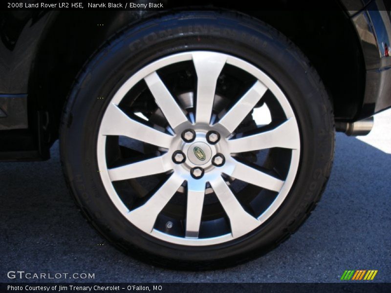 Narvik Black / Ebony Black 2008 Land Rover LR2 HSE