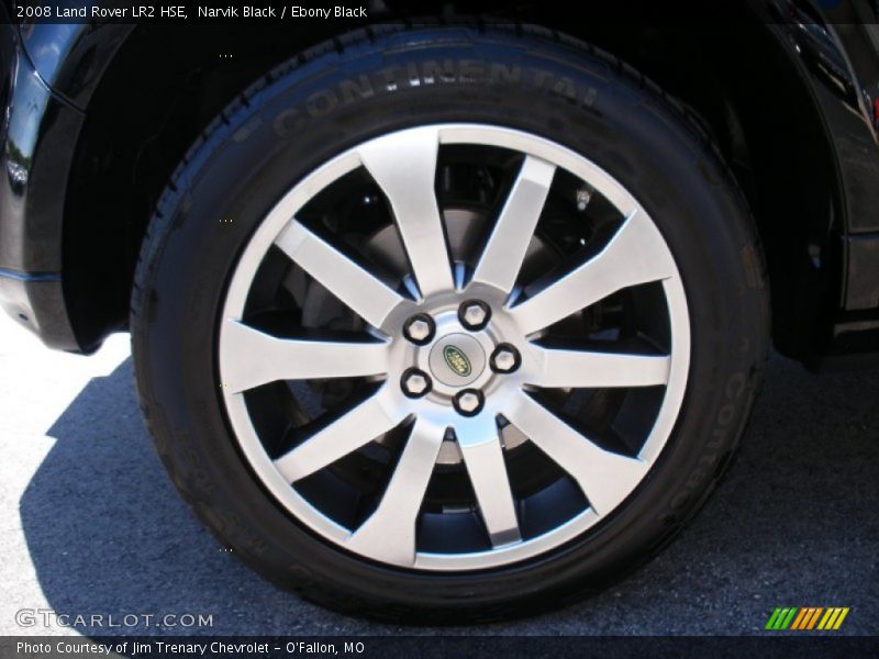 Narvik Black / Ebony Black 2008 Land Rover LR2 HSE