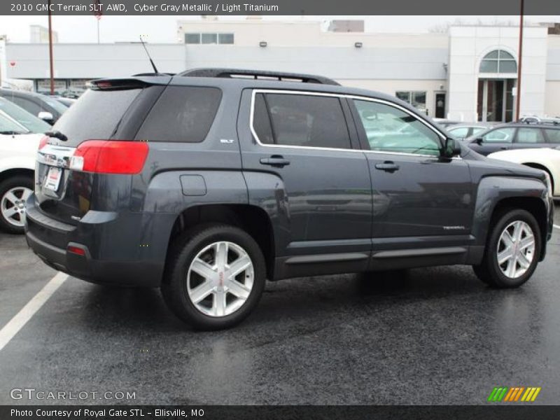 Cyber Gray Metallic / Light Titanium 2010 GMC Terrain SLT AWD