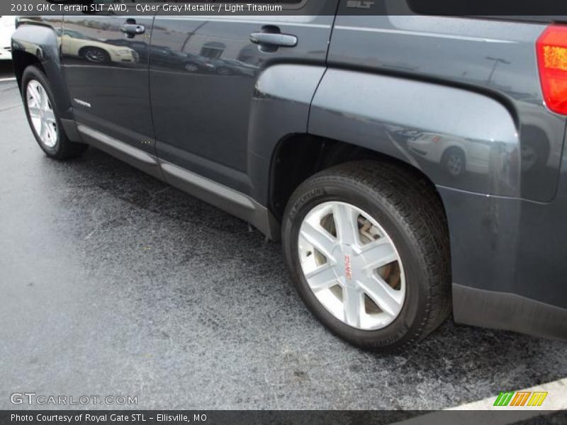 Cyber Gray Metallic / Light Titanium 2010 GMC Terrain SLT AWD