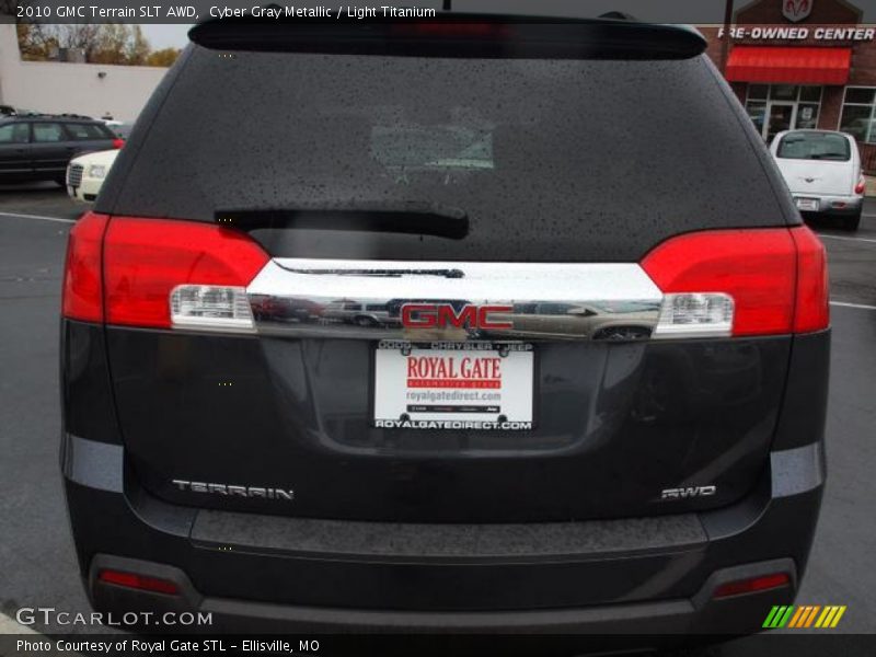 Cyber Gray Metallic / Light Titanium 2010 GMC Terrain SLT AWD