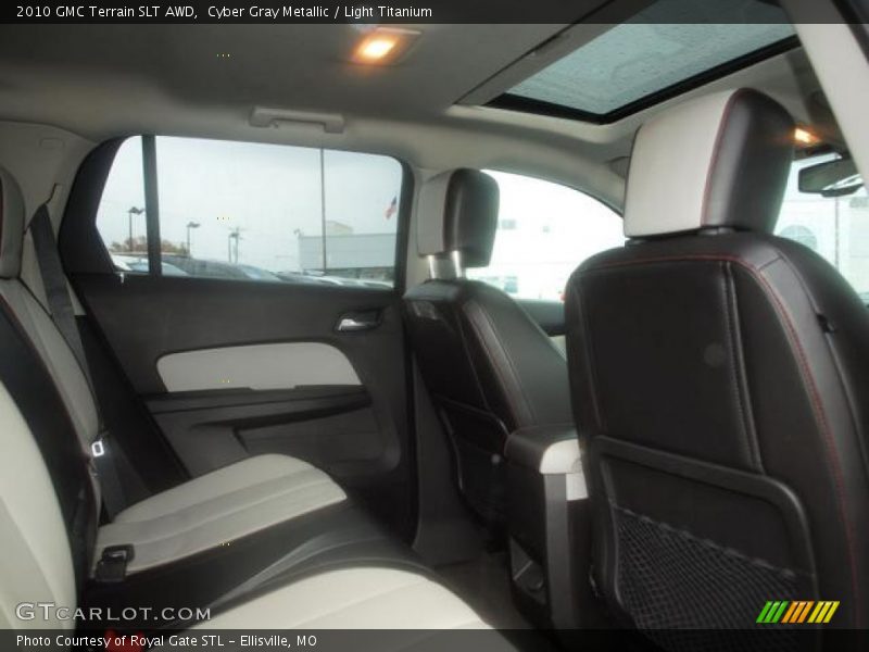 Cyber Gray Metallic / Light Titanium 2010 GMC Terrain SLT AWD