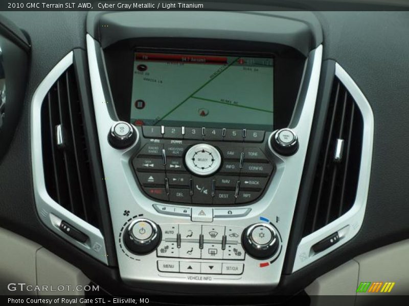 Cyber Gray Metallic / Light Titanium 2010 GMC Terrain SLT AWD