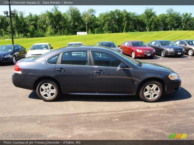 Slate Metallic / Ebony 2009 Chevrolet Impala LS