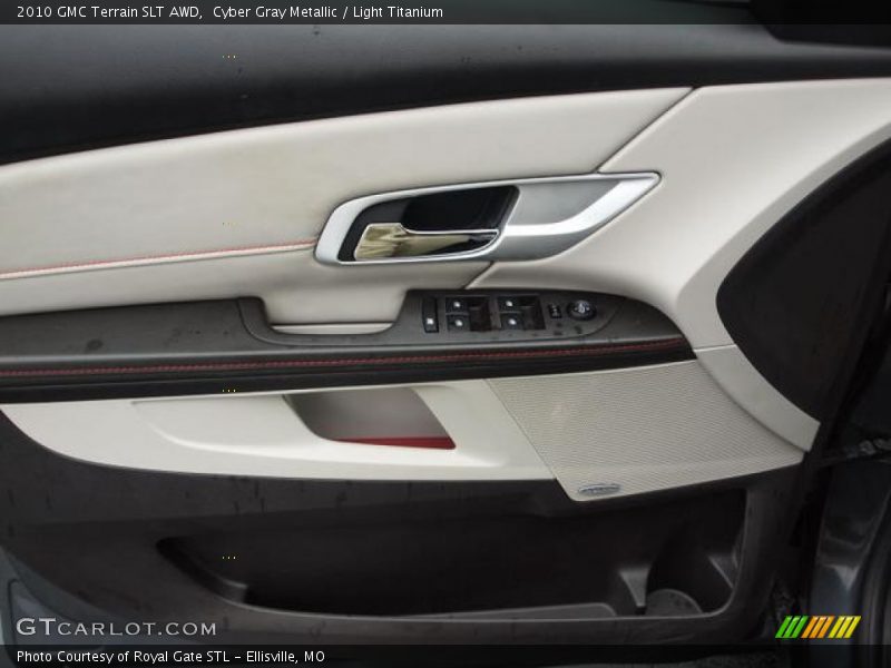 Cyber Gray Metallic / Light Titanium 2010 GMC Terrain SLT AWD