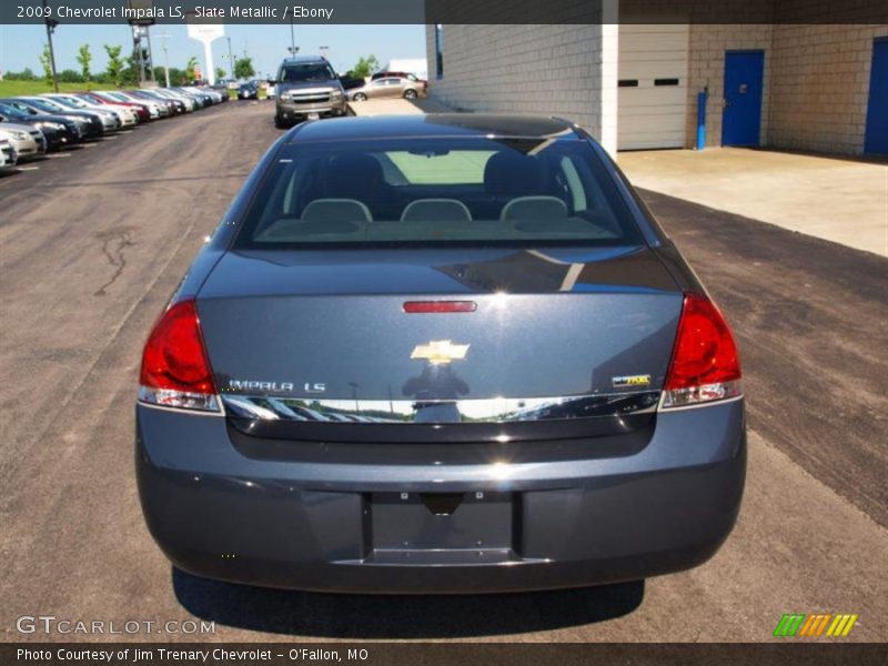 Slate Metallic / Ebony 2009 Chevrolet Impala LS