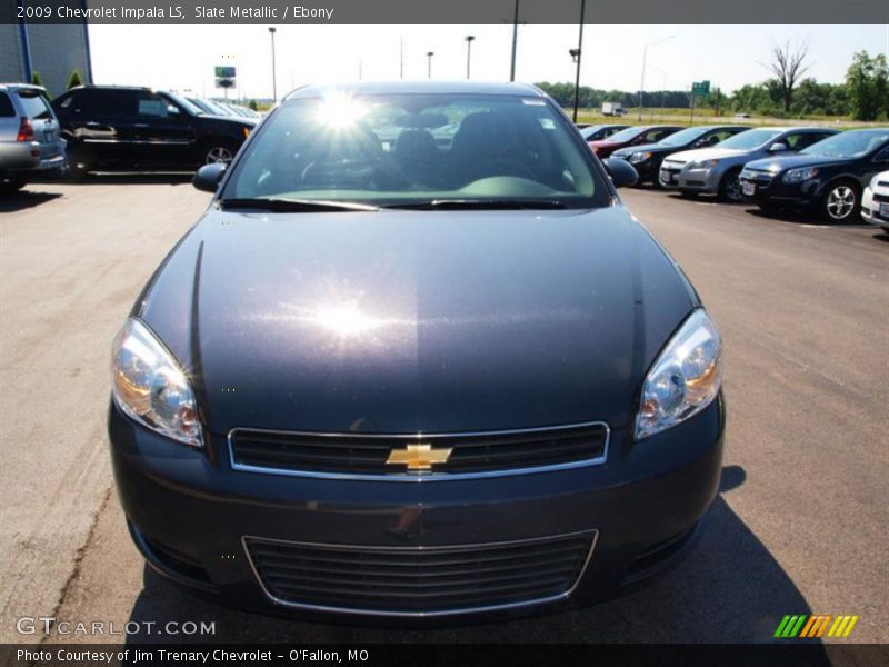 Slate Metallic / Ebony 2009 Chevrolet Impala LS
