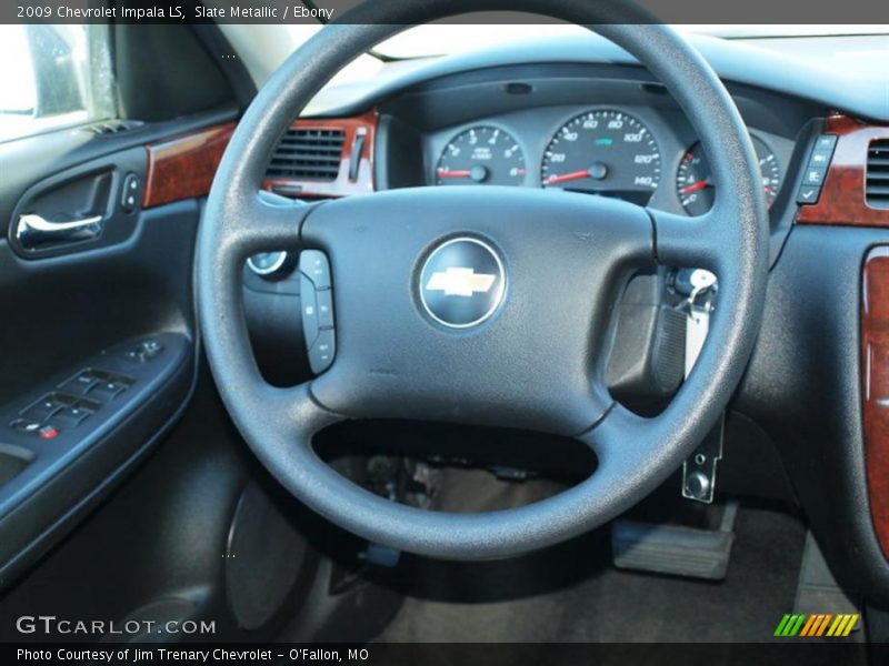 Slate Metallic / Ebony 2009 Chevrolet Impala LS