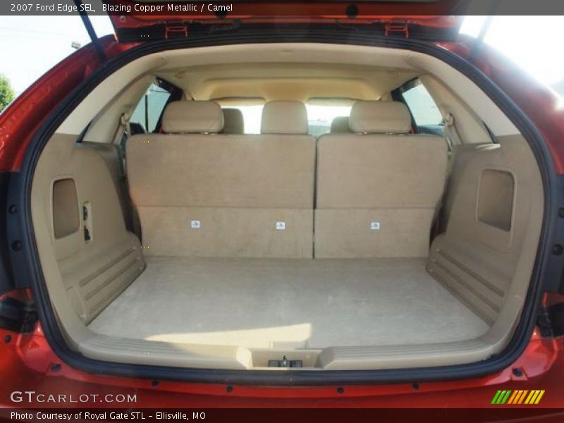 Blazing Copper Metallic / Camel 2007 Ford Edge SEL