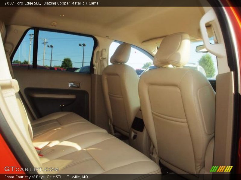 Blazing Copper Metallic / Camel 2007 Ford Edge SEL