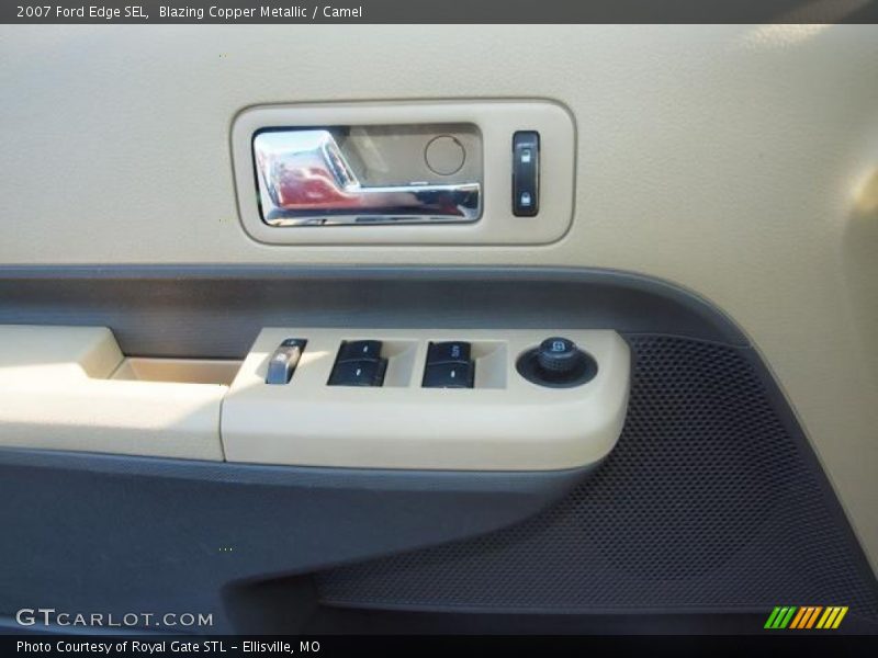Blazing Copper Metallic / Camel 2007 Ford Edge SEL