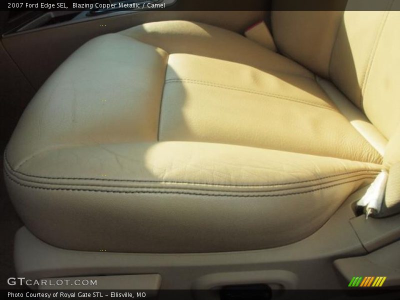 Blazing Copper Metallic / Camel 2007 Ford Edge SEL