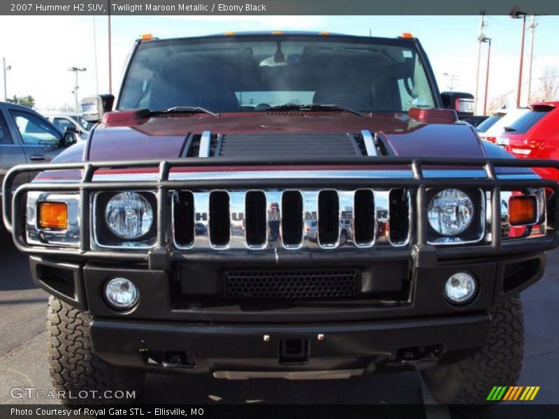 Twilight Maroon Metallic / Ebony Black 2007 Hummer H2 SUV