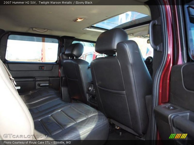 Twilight Maroon Metallic / Ebony Black 2007 Hummer H2 SUV