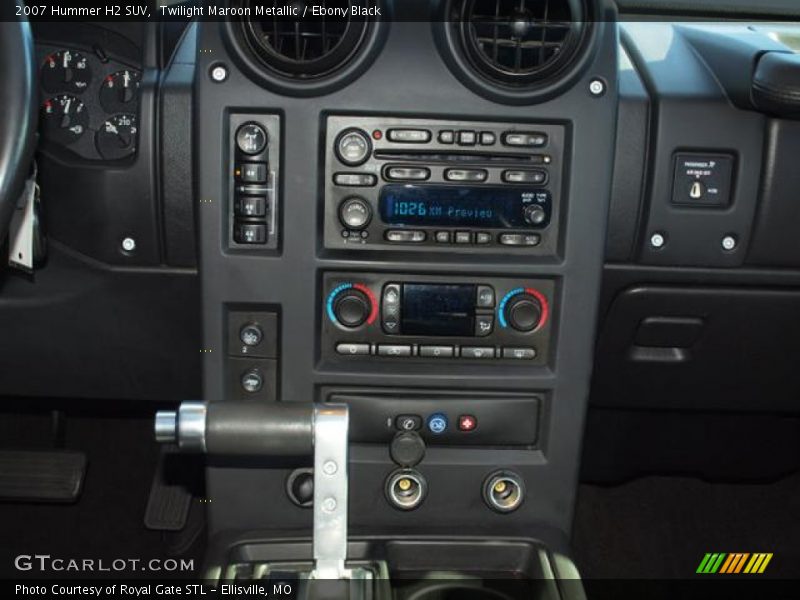 Twilight Maroon Metallic / Ebony Black 2007 Hummer H2 SUV