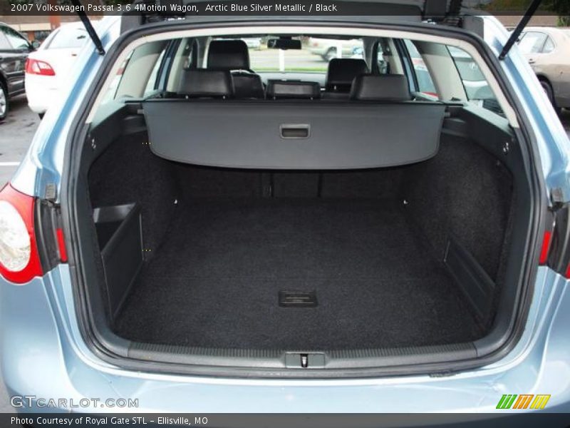 Arctic Blue Silver Metallic / Black 2007 Volkswagen Passat 3.6 4Motion Wagon