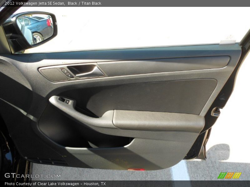 Black / Titan Black 2012 Volkswagen Jetta SE Sedan